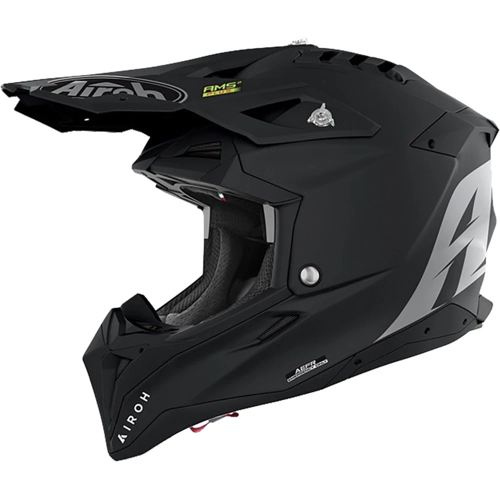 Airoh Aviator 3 Solid Matte Black Helmet 3 Airoh Aviator 3 Solid Matte Black Helmet