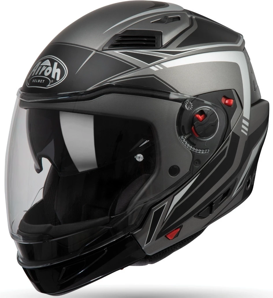 Airoh Executive Solid Gloss White Helmet 6 Airoh Executive Solid Gloss White Helmet - Image 4