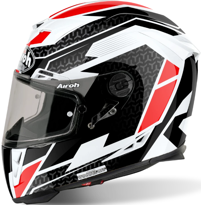 Airoh GP500 Regular Red/Black/White Helmet 3 Airoh GP500 Regular Red/Black/White Helmet