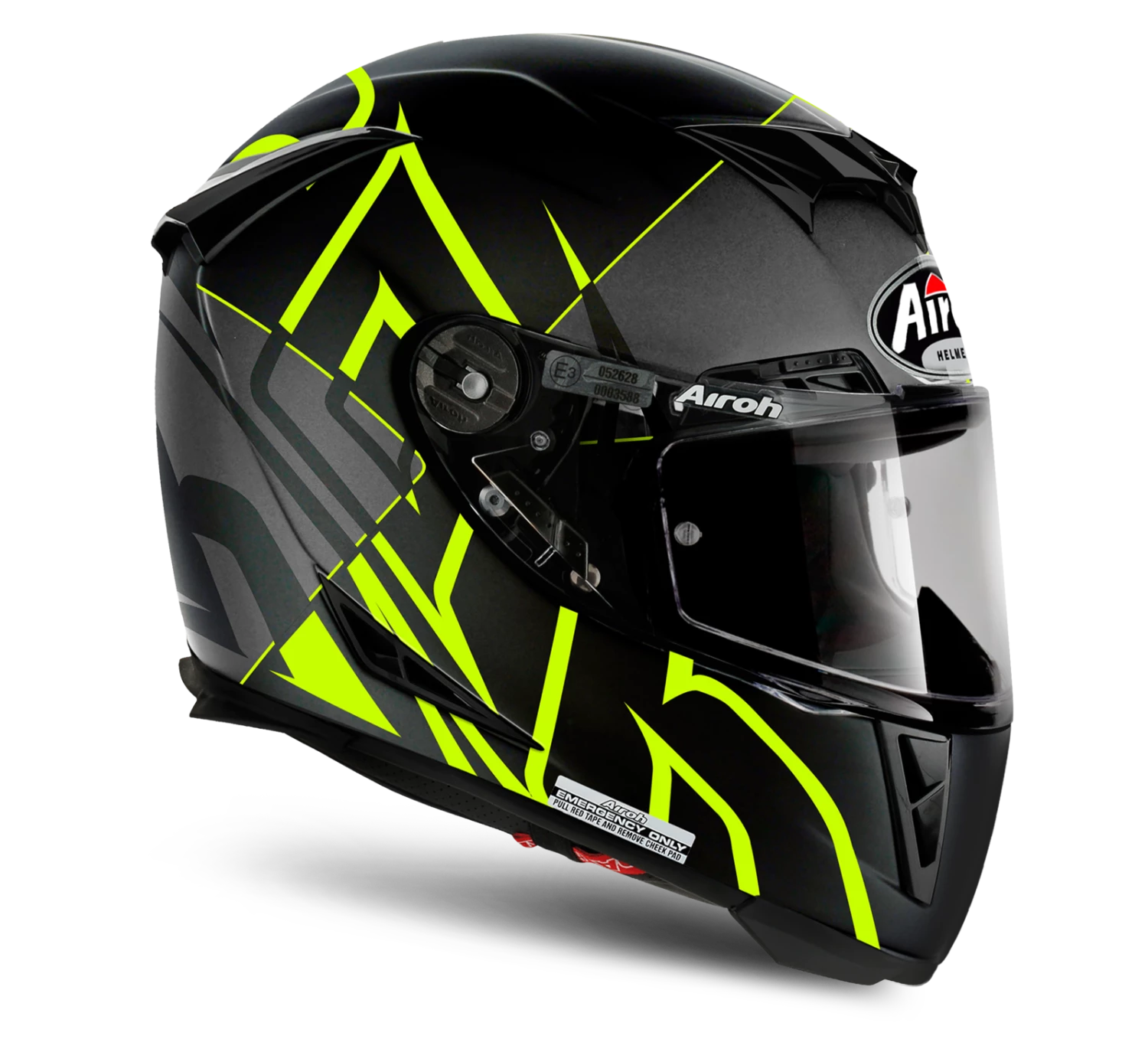 Airoh GP500 Sectors Matte Yellow Helmet 5 Airoh GP500 Sectors Matte Yellow Helmet - Image 3