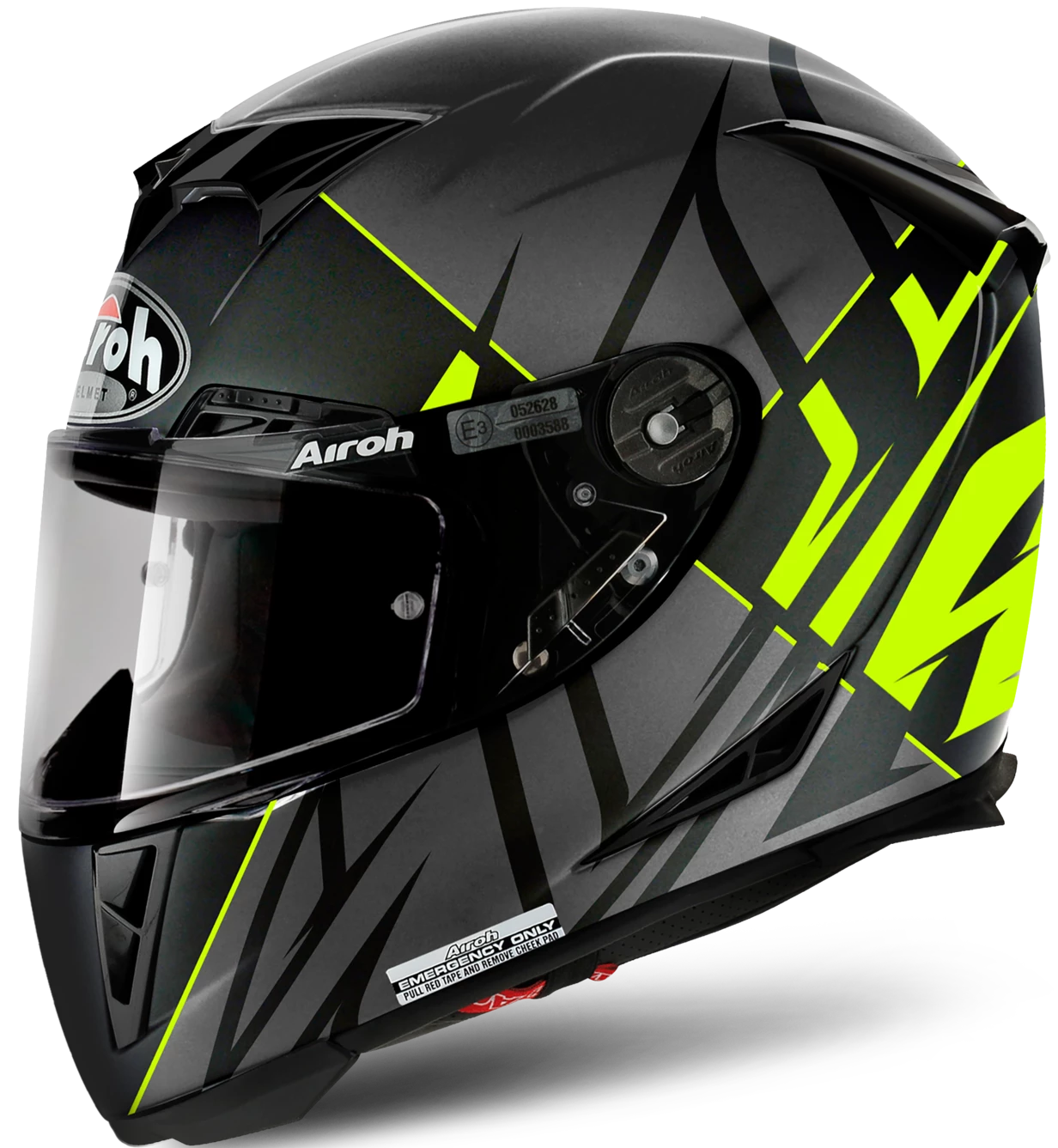 Airoh GP500 Sectors Matte Yellow Helmet 3 Airoh GP500 Sectors Matte Yellow Helmet
