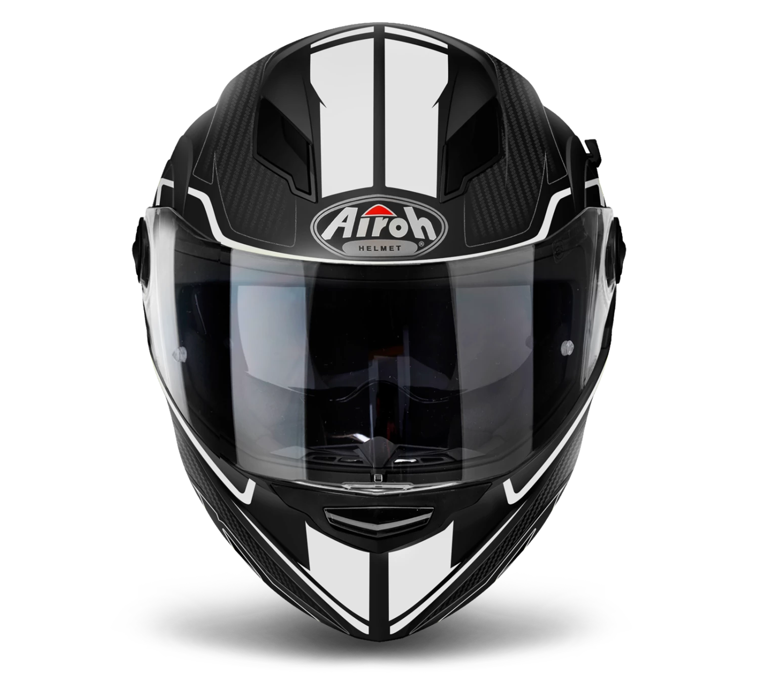 Airoh Movement-S Faster Matte Black/White Helmet 4 Airoh Movement-S Faster Matte Black/White Helmet - Image 2