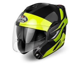 Airoh Rev Fusion Black/Yellow Modular Helmet -Airoh sale2022 HAREV05 ALT1 HOST 3