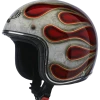 Airoh Riot Flame Red Glitter Helmet