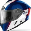 Airoh Spark Flow Gloss Blue/Red Helmet
