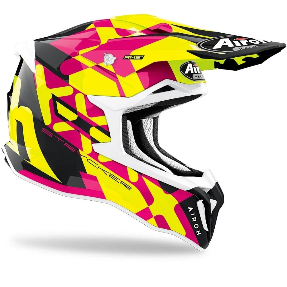 Airoh Strycker XXX Gloss Pink Helmet 4 Airoh Strycker XXX Gloss Pink Helmet - Image 2