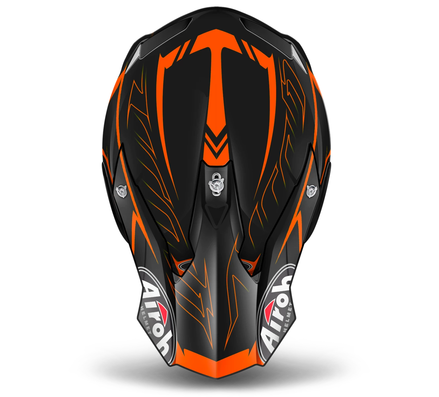 Airoh Terminator Slim Matte Orange Helmet 5 Airoh Terminator Slim Matte Orange Helmet - Image 3