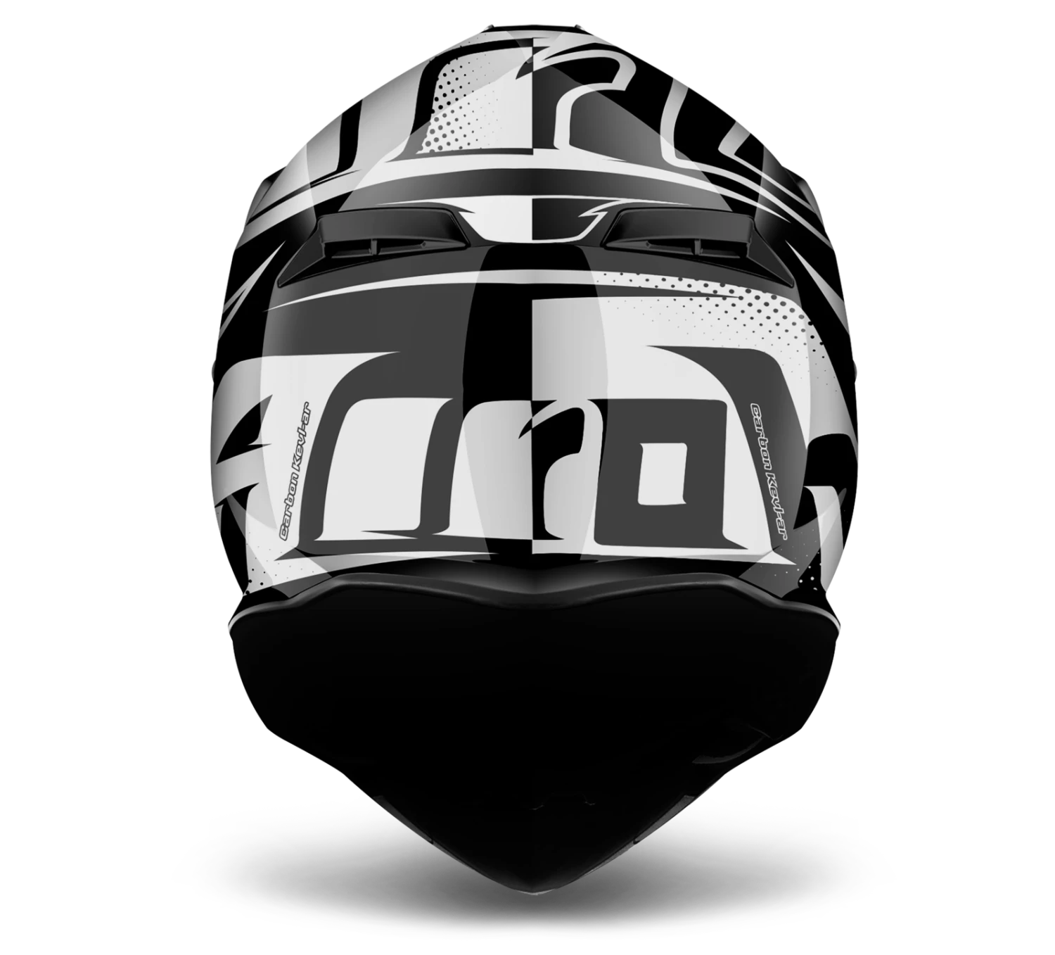 Airoh Terminator Cleft Gloss Black Helmet 4 Airoh Terminator Cleft Gloss Black Helmet - Image 2