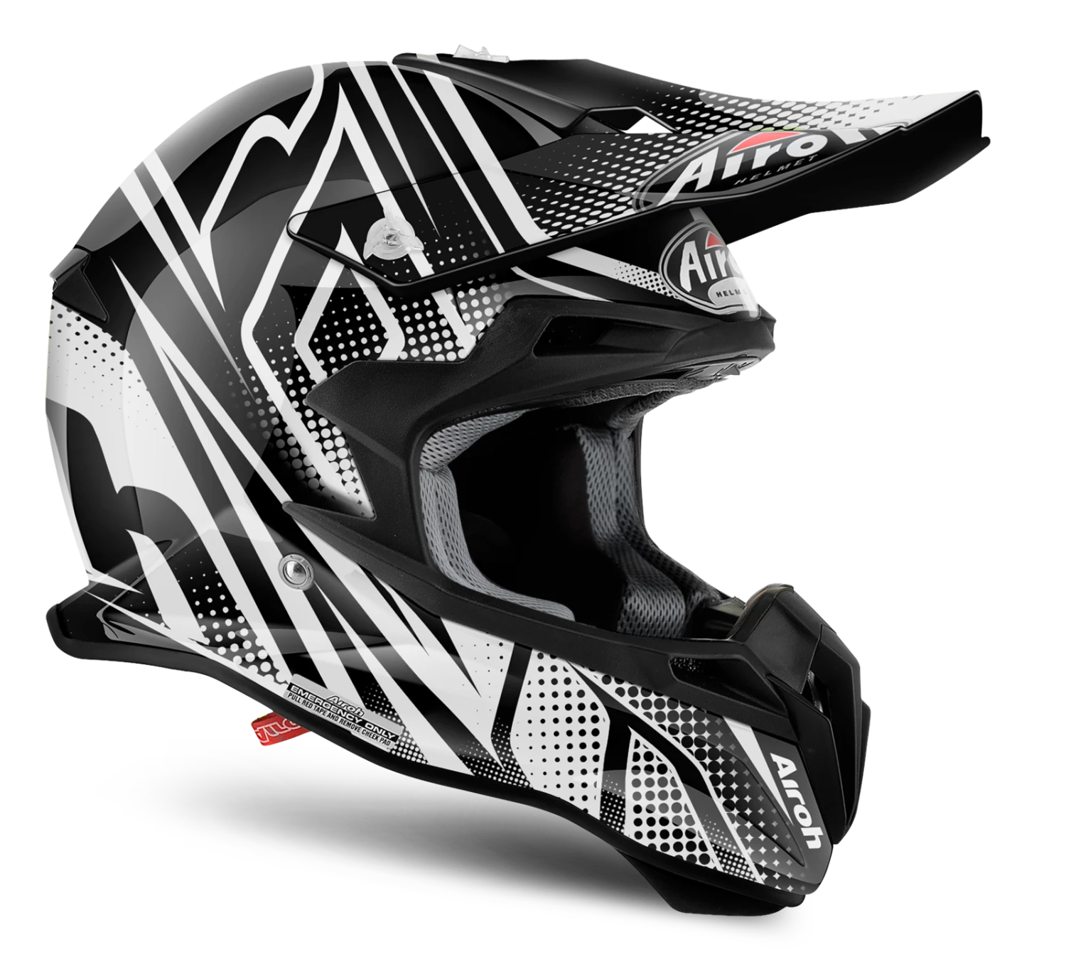 Airoh Terminator Cleft Gloss Black Helmet 5 Airoh Terminator Cleft Gloss Black Helmet - Image 3