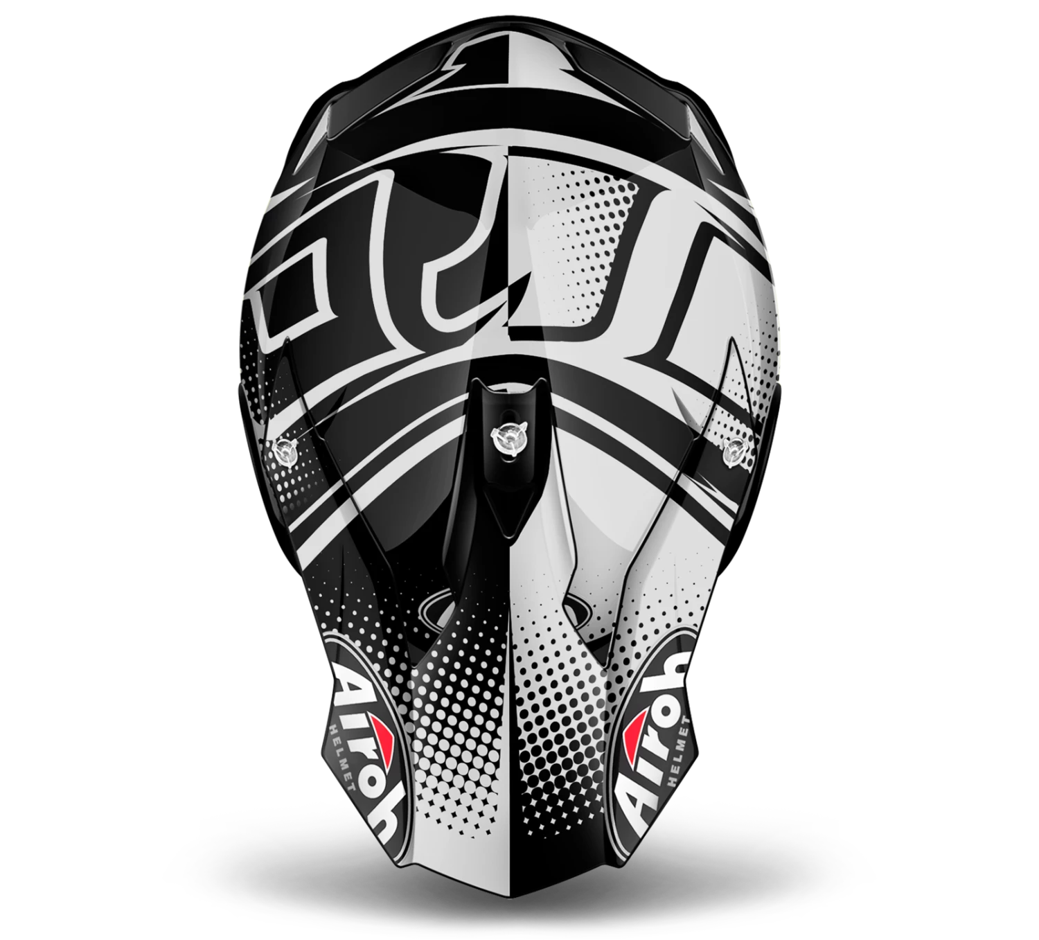 Airoh Terminator Cleft Gloss Black Helmet 6 Airoh Terminator Cleft Gloss Black Helmet - Image 4