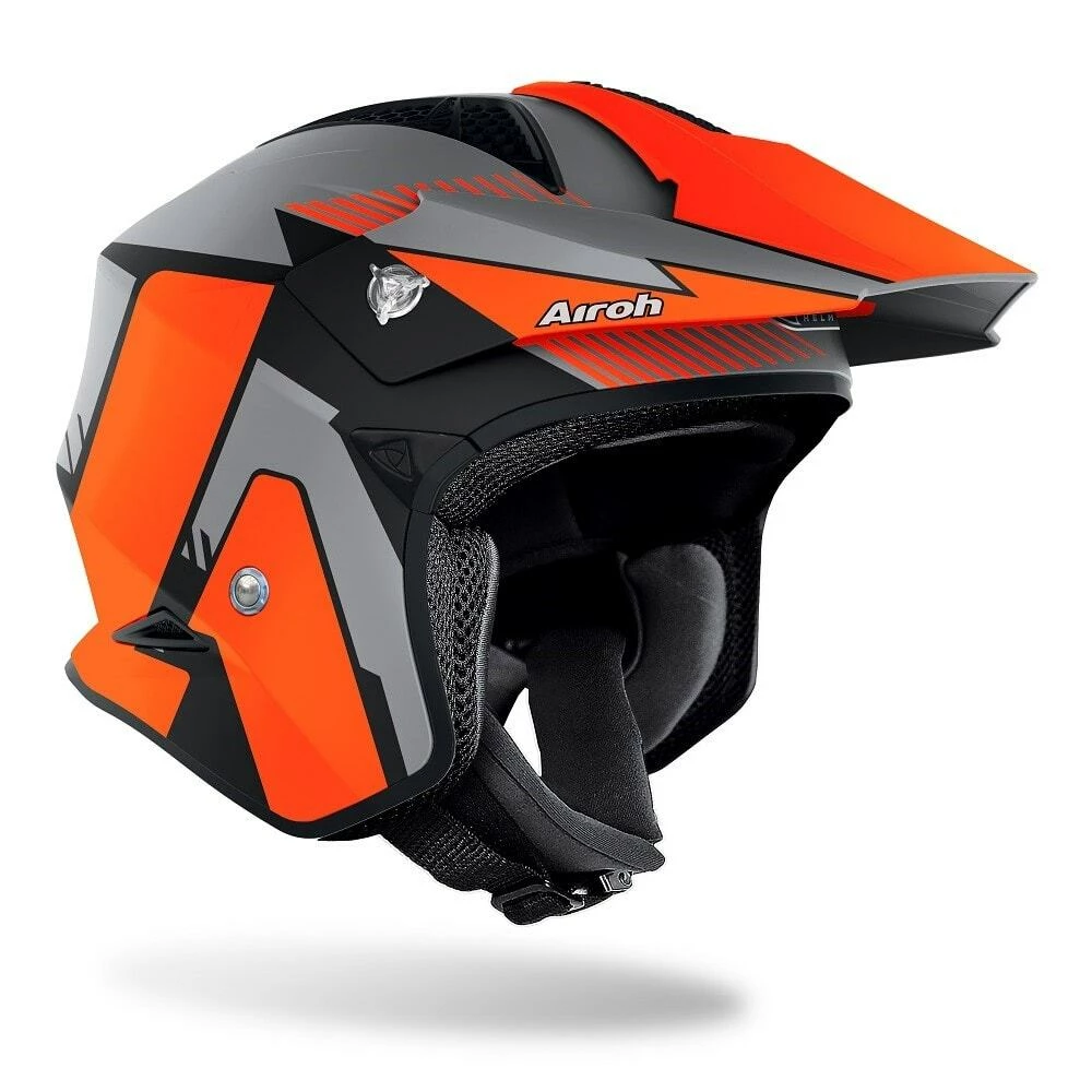 Airoh TRR-S Pure Matte Orange Trial Helmet 5 Airoh TRR-S Pure Matte Orange Trial Helmet - Image 3