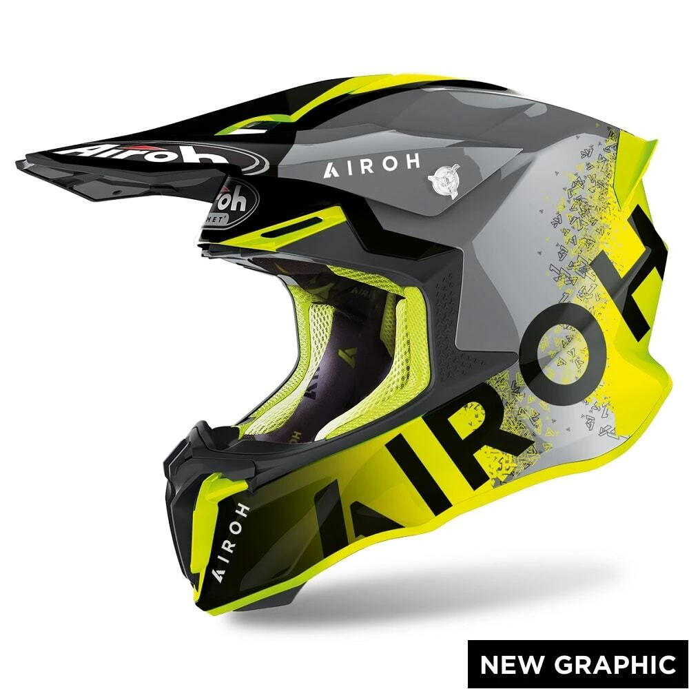 Airoh Twist 2.0 Bit Gloss Yellow Helmet 3 Airoh Twist 2.0 Bit Gloss Yellow Helmet