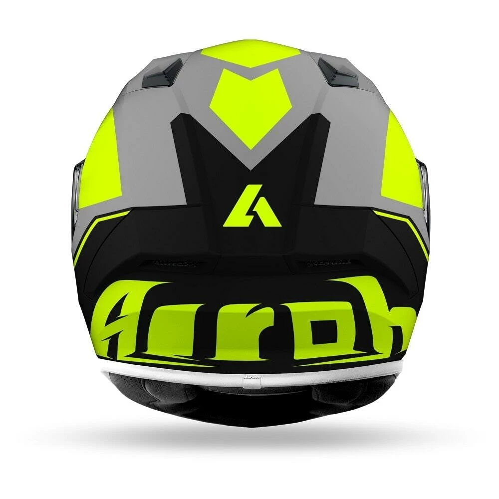 Airoh Valor Wings Matte Yellow Helmet 4 Airoh Valor Wings Matte Yellow Helmet - Image 2