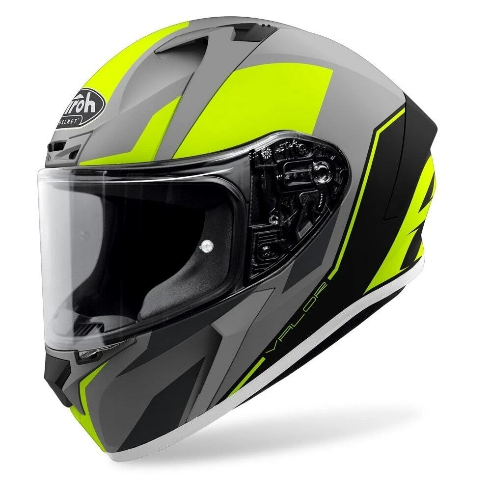 Airoh Valor Wings Matte Yellow Helmet 3 Airoh Valor Wings Matte Yellow Helmet