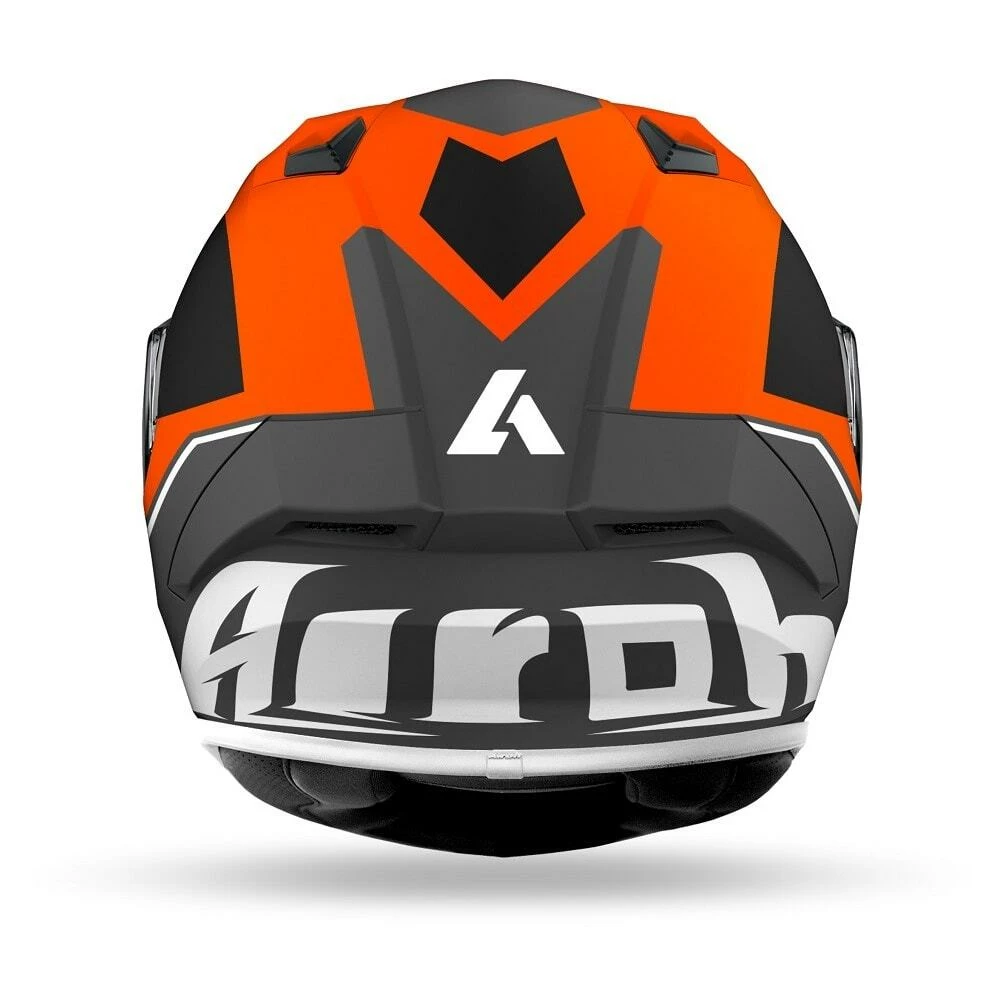 Airoh Valor Wings Matte Orange Helmet 4 Airoh Valor Wings Matte Orange Helmet - Image 2