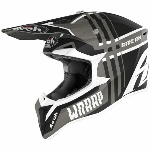 Airoh Wraap Broken Matte Anthracite Helmet 6 Airoh Wraap Broken Matte Anthracite Helmet -Airoh sale2022 HAWRA18 ALT1 HOST
