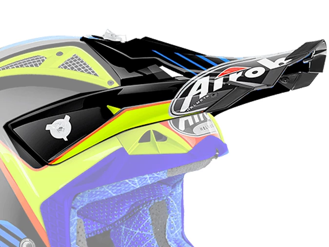 Airoh HAZV6008 Replacement Peak for Aviator 2.2 Helmets Double Black 3 Airoh HAZV6008 Replacement Peak for Aviator 2.2 Helmets Double Black