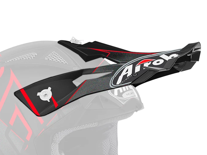 Airoh HAZV6033 Replacement Peak for Aviator 2.2 Helmets Styling Matte Red 3 Airoh HAZV6033 Replacement Peak for Aviator 2.2 Helmets Styling Matte Red