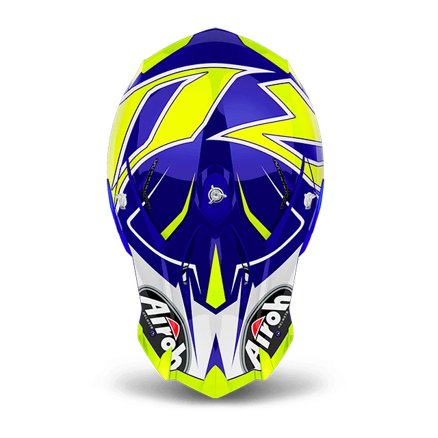 Airoh HAZV6144 Replacement Peak for Terminator Open Vision Helmets Shock Blue 3 Airoh HAZV6144 Replacement Peak for Terminator Open Vision Helmets Shock Blue