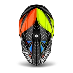 Airoh HAZV6157 Replacement Peak for Twist Helmets Iron Orange