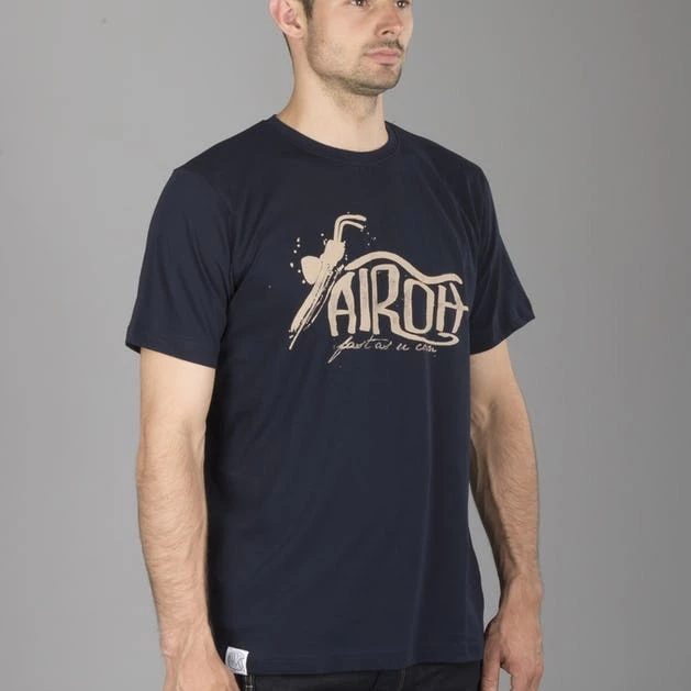 Airoh Blue T-Shirt 3 Airoh Blue T-Shirt